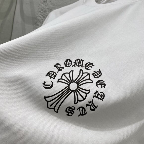 Chrome Hearts Print White Long Sleeve T-Shirt - Picture 3 of 8